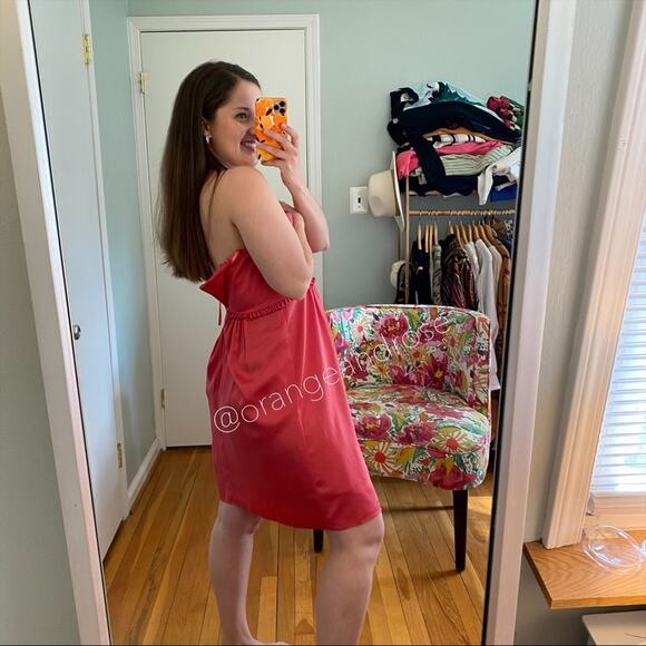 NWT BCBGMAXAZRIA Pink Mini Strapless Dress 6 - Picture 4 of 8